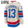 Lasten NHL New York Rangers Pelipaita 2025-26 Fanatics Premium Alexis Lafreniere Winter Classic Valkoinen